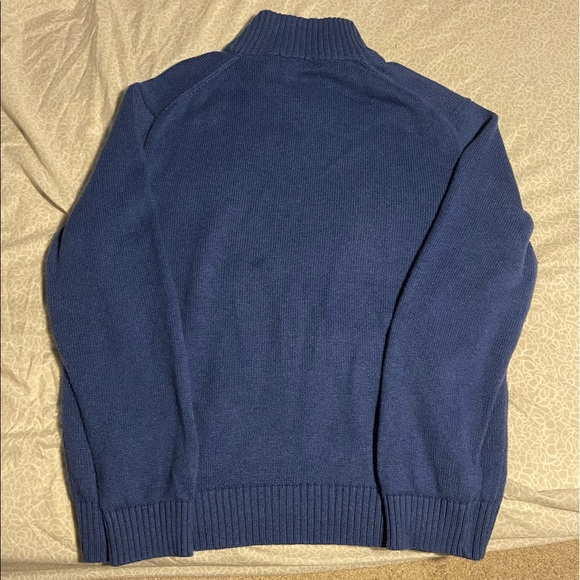 Vintage 90’s Wool Polo Quarter Zip - Picture 2 of 4